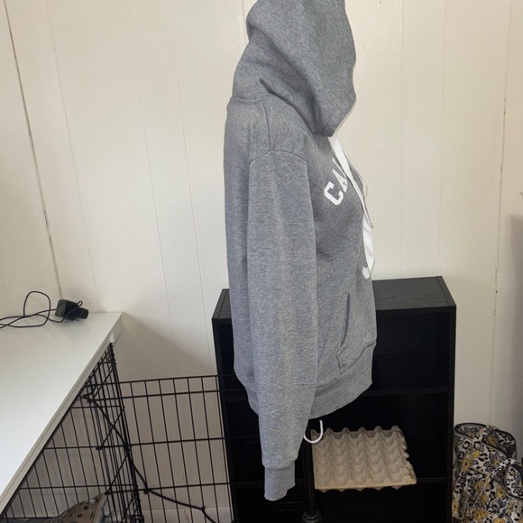 Women’s Hollister Gray California Hoodie Sz XL - Picture 3 of 8